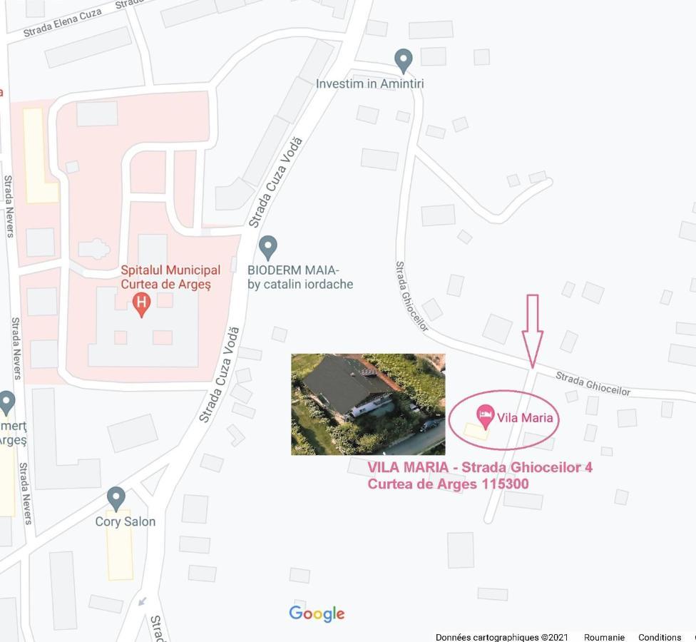 Cazare Vila Maria Apartamento Curtea de Argeş Exterior foto